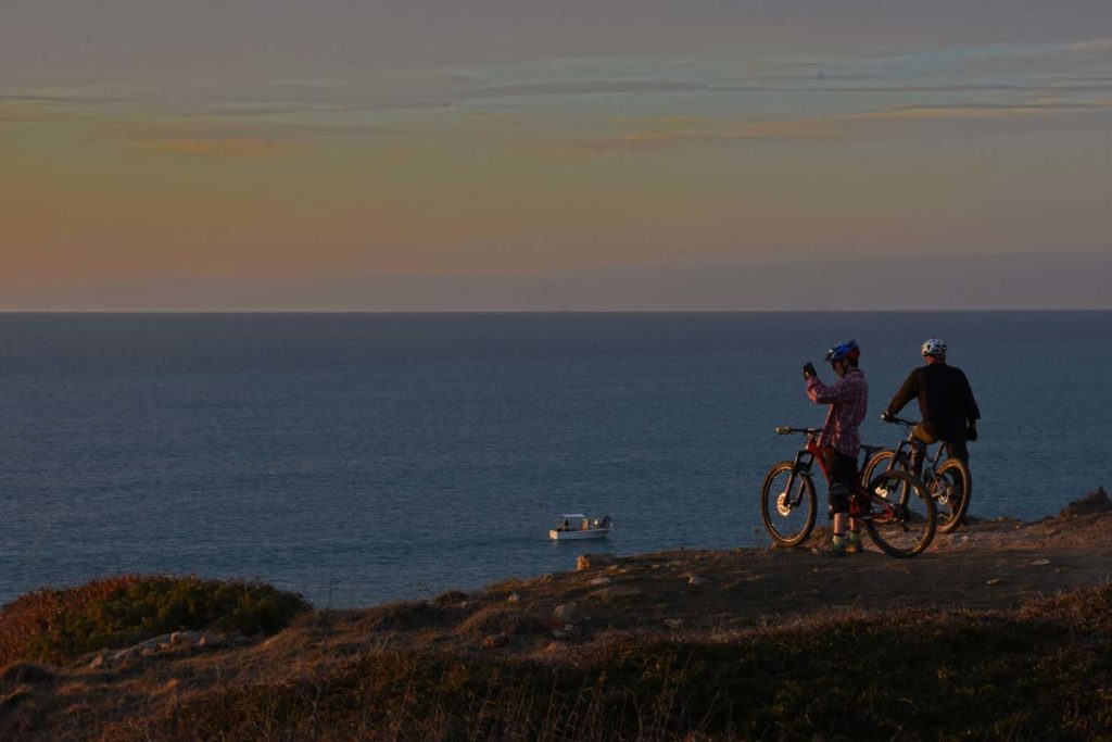 Toskana Meer mit dem Fahrrad