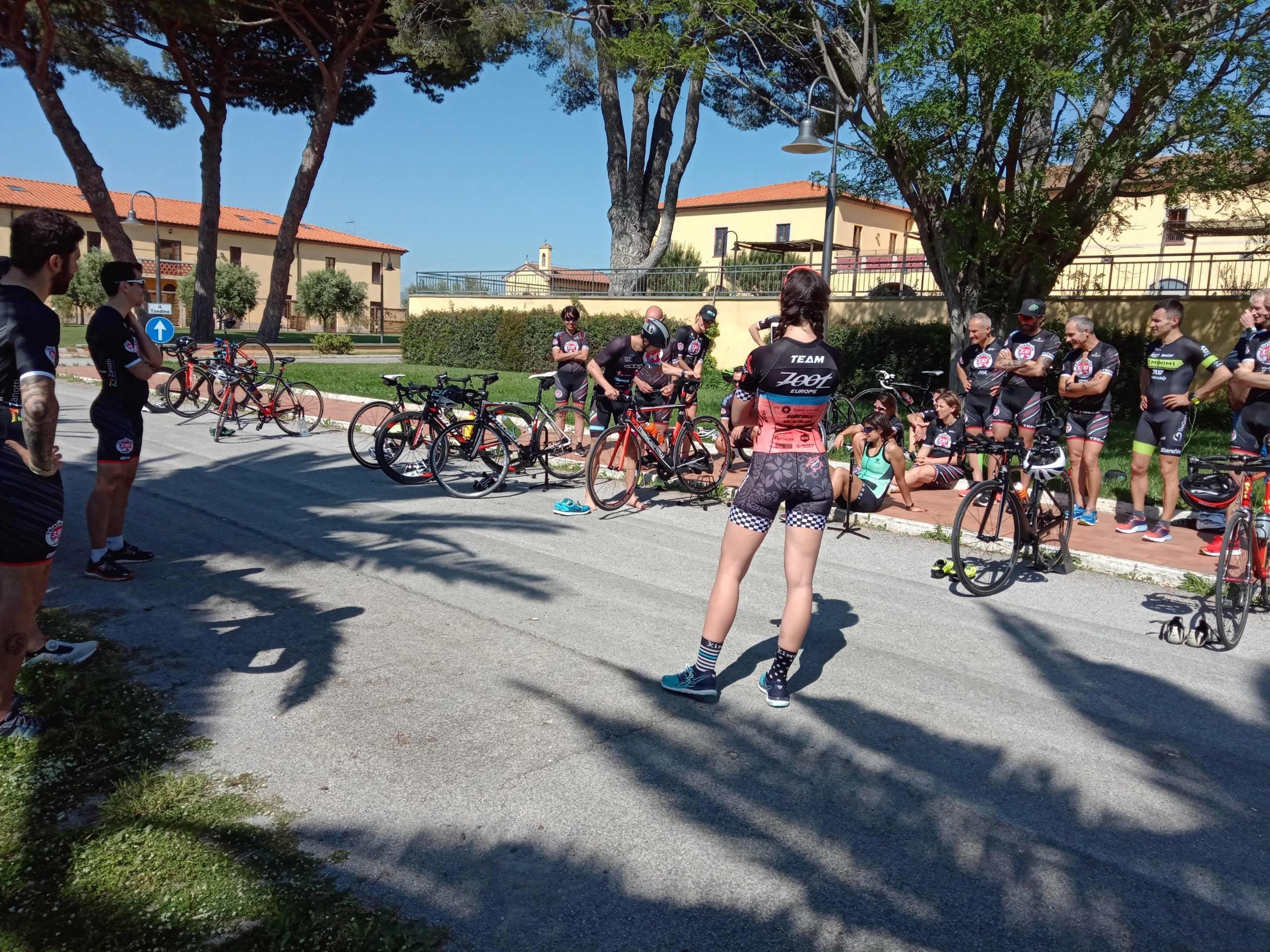 preparazione bici