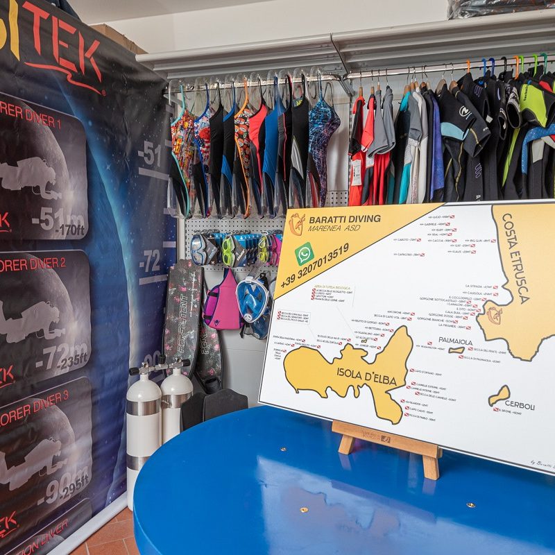 Immersioni Costa degli Etruschi Toscana